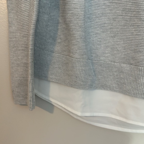 Women’s Gray Ribbed Sweater - Hilary Radley - Small - Picture 2 of 5